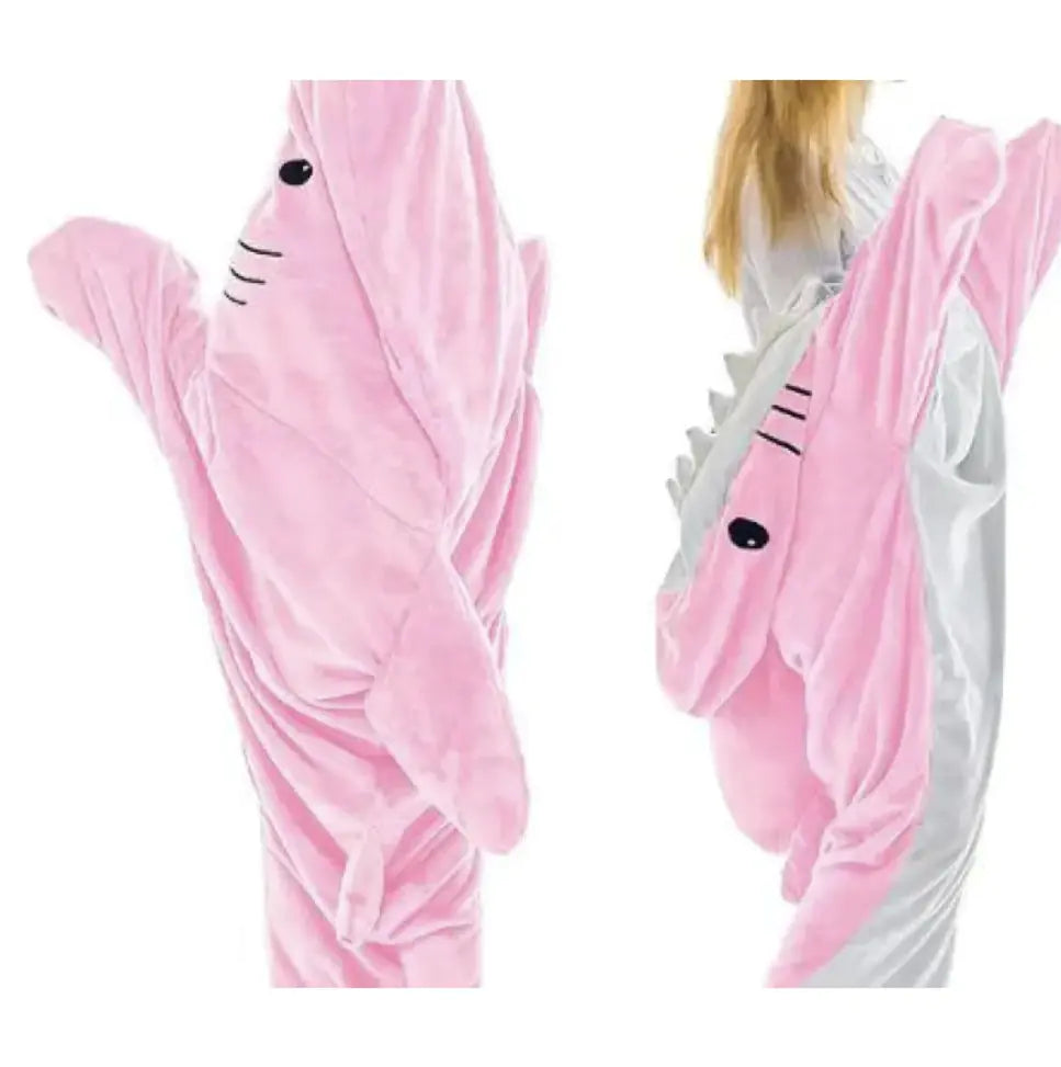 Shark Blanket Super Soft Hooded Sleeping Bag