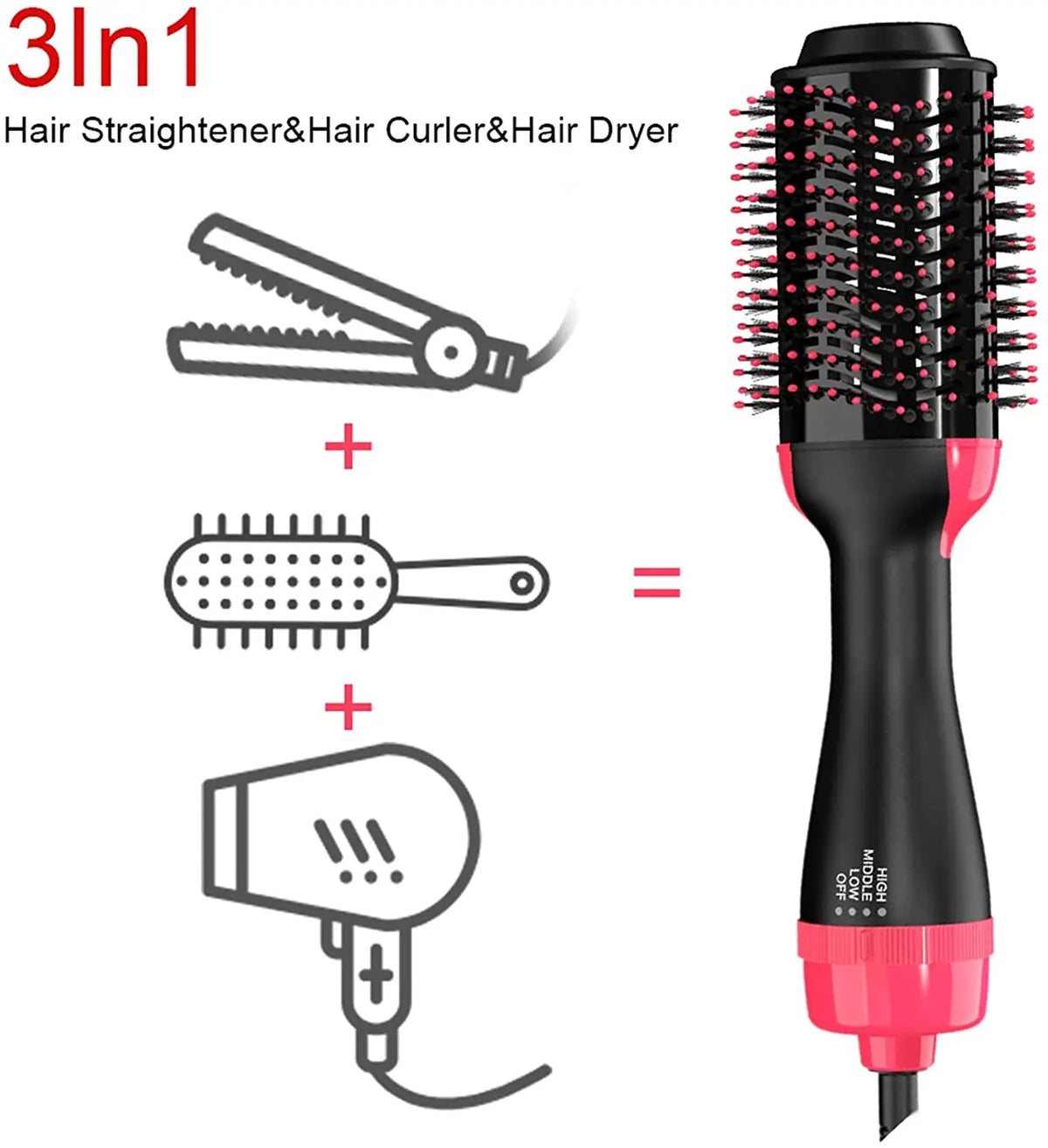 One-Step Hot Air Volumizing Brush