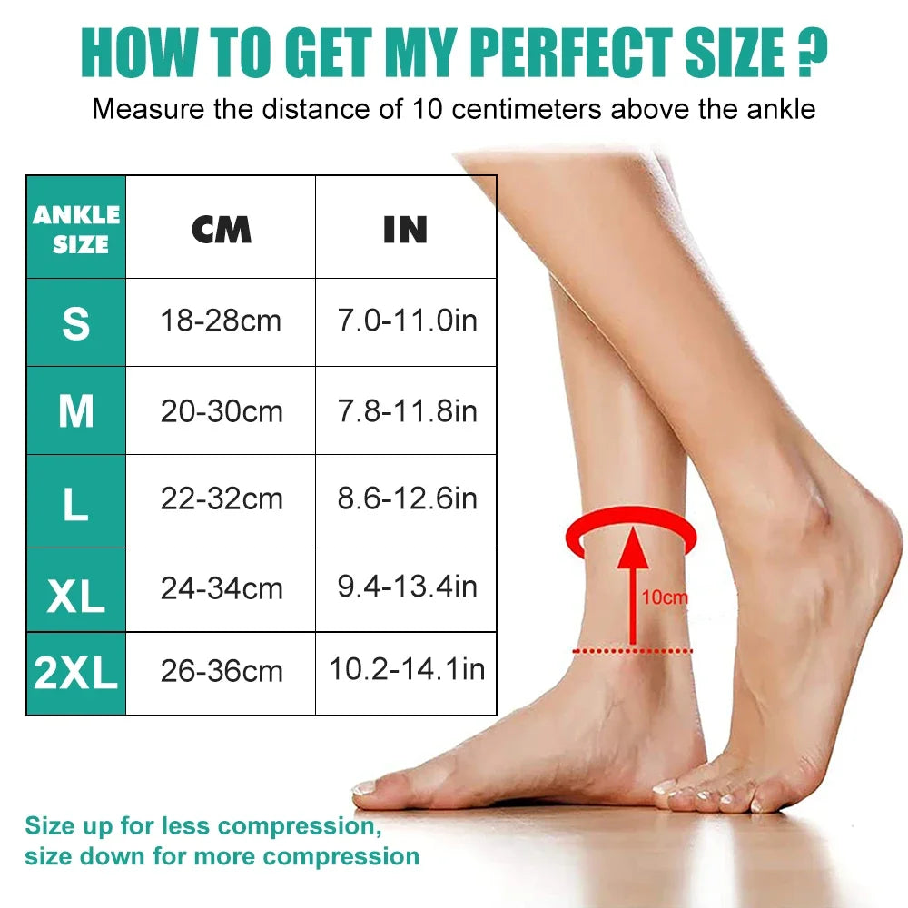 Compression Foot Sleeve with Adjustable Arch Strap