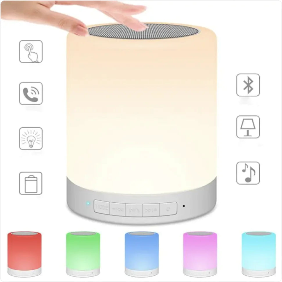 Wireless Bluetooth Speaker with Touch Control for Mobile Phones