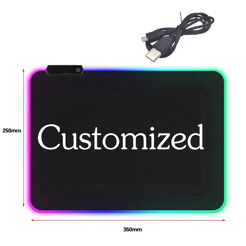 RGB Backlit Gaming Mouse Pad